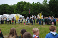 Spelling 'Centenery' with our wprds and memories of Cub camp Summer '16