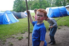 The Cub Mudder Obstacle Challenge at Cub camp Summer '16
