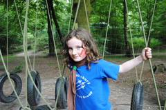 The Cub Mudder Obstacle Challenge at Cub camp Summer '16