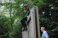 The Cub Mudder Obstacle Challenge at Cub camp Summer '16