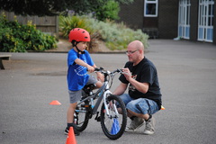 Beavers Cycle badge July '16