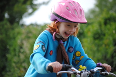 Beavers Cycle badge July '16