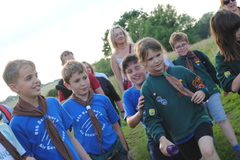 Hike from Old Sarum Castle to the Scout Hut June '16